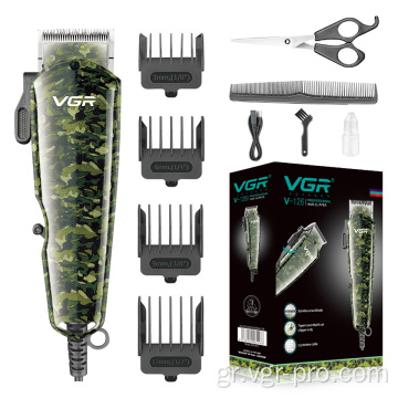 VGR V-126 Ισχυρό Motor Professional Barber Hair Clipper